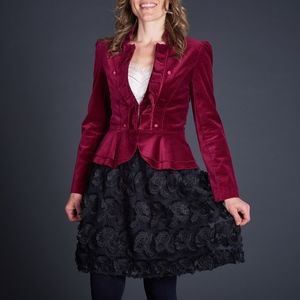 ali & jay floral skirt